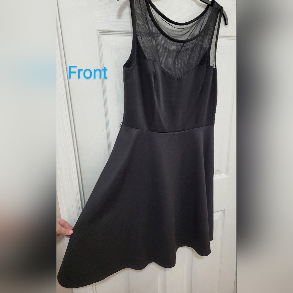 Connected Apparel, 14, black A-line dress